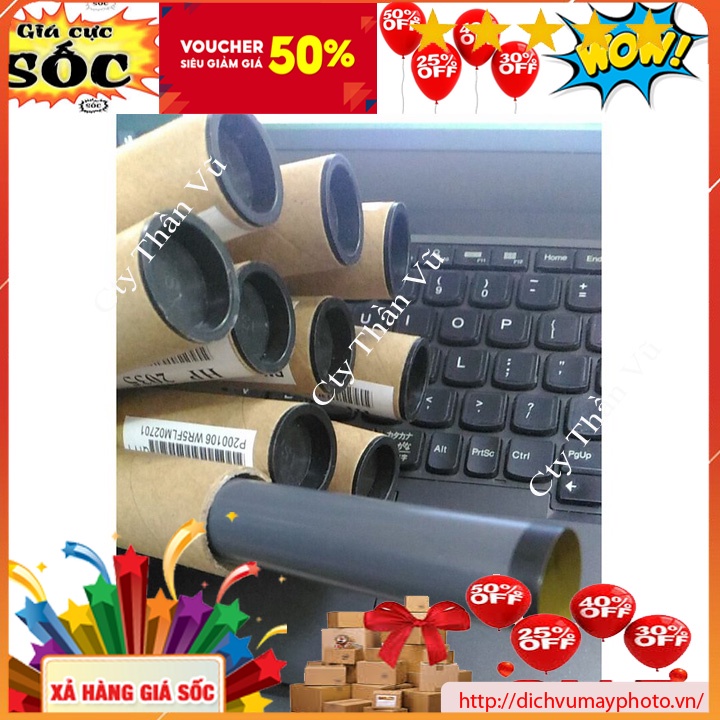 Bao lụa sấy máy in canon 2900 , 3300 , hp 2035 2055 - Bao lụa máy in - lụa ống xịn