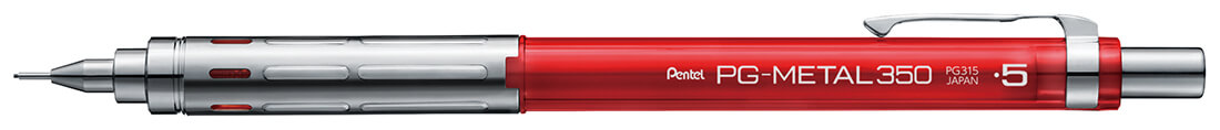 Bút Chì Bấm Cơ Khí Pentel PG Metal 350
