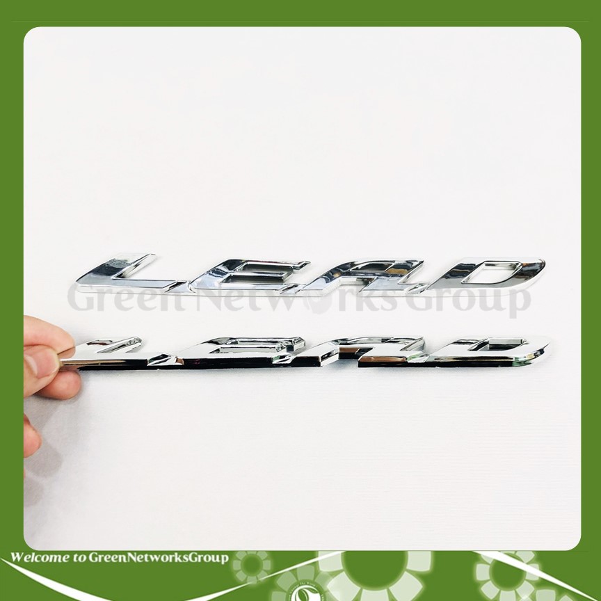[HCM]Tem dán chữ nổi xe Lead Greennetworks