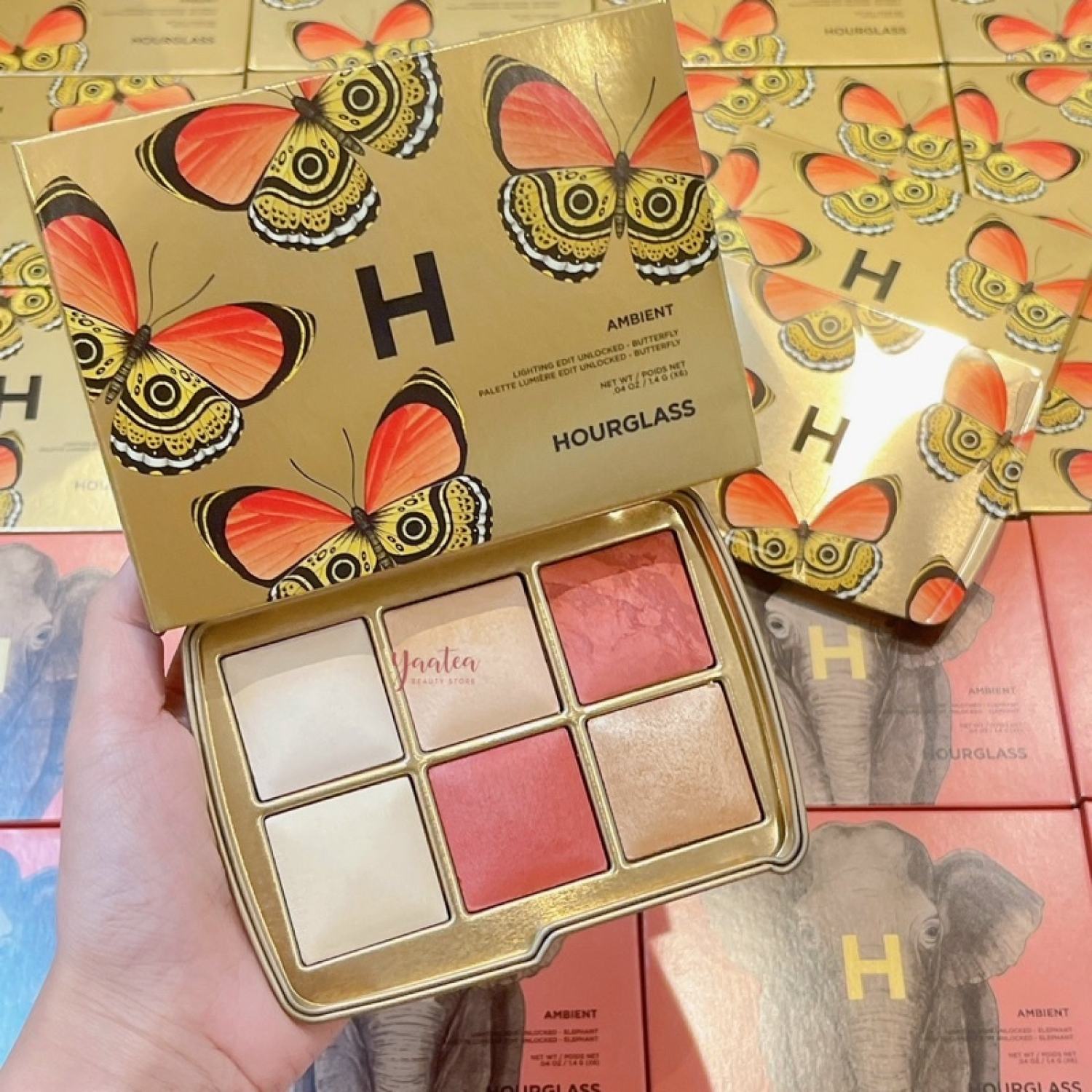 Bảng Highlight Má Hồng Hourglass Ambient Lighting Edit Unclocked