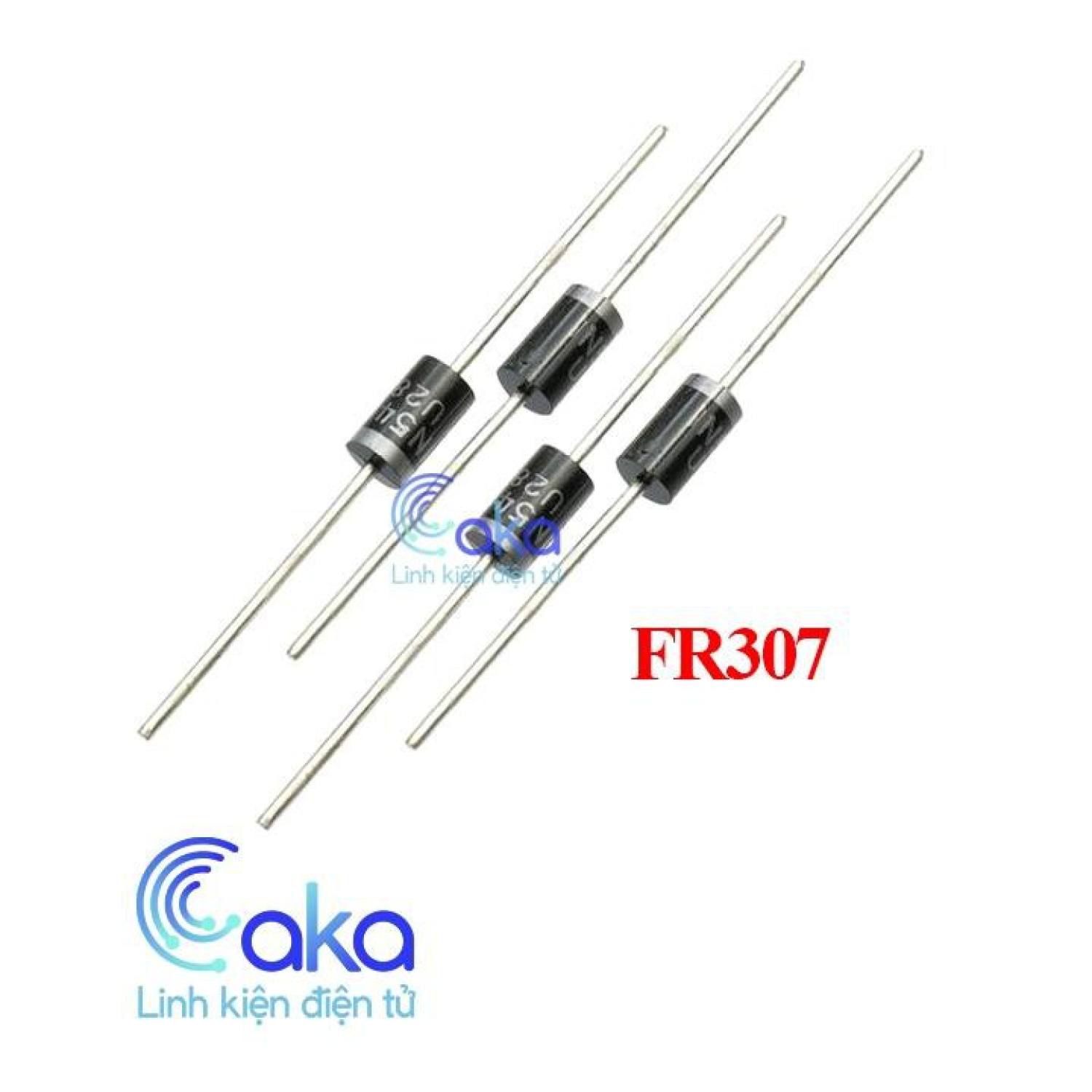 Diode xung fr307 3a 1000v