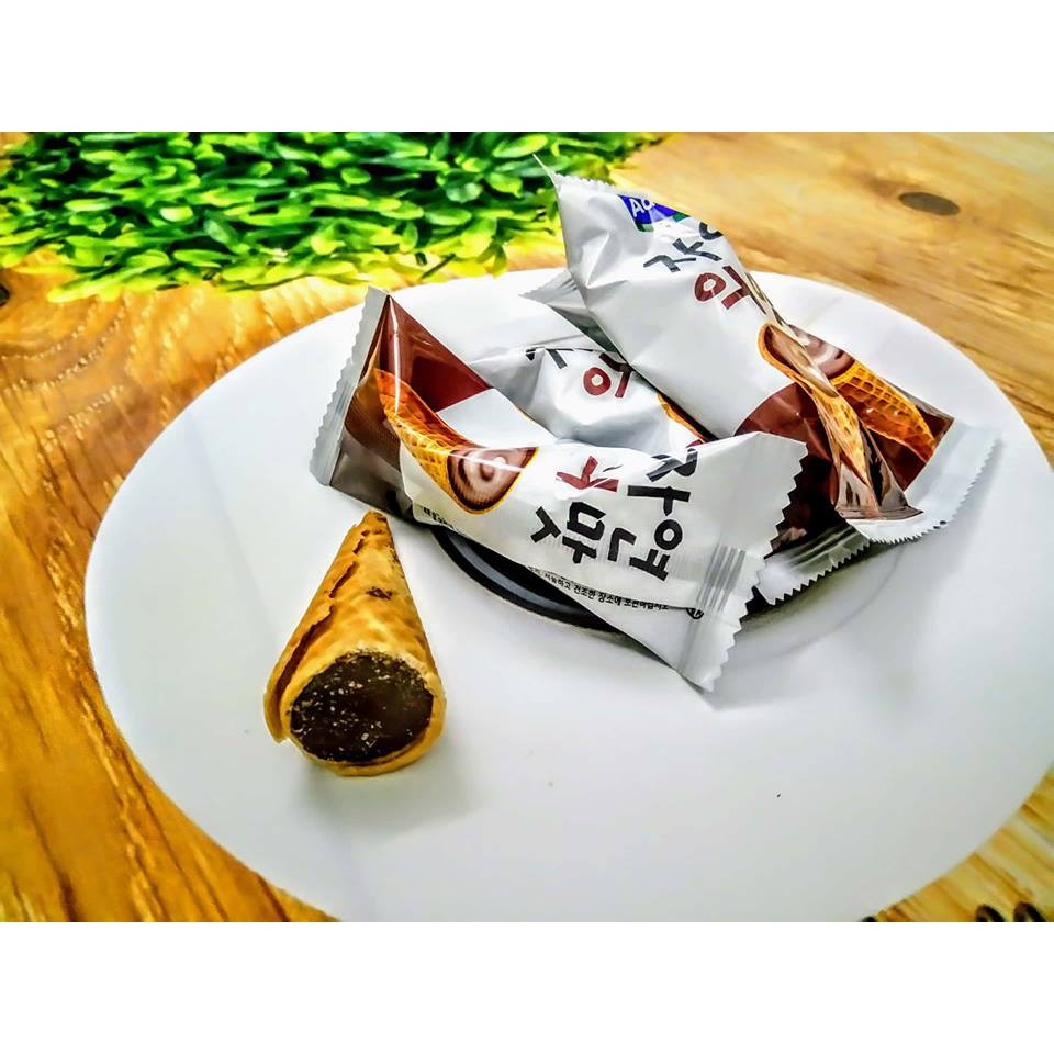 Bánh Ốc Quế Hàn Quốc Đủ Vị|Dâu