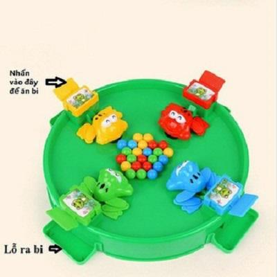 Đồ chơi vận động cho bé, đồ chơi ếch ăn bi cao cấp, Do choi ech an bi danh cho nhieu nguoi choi