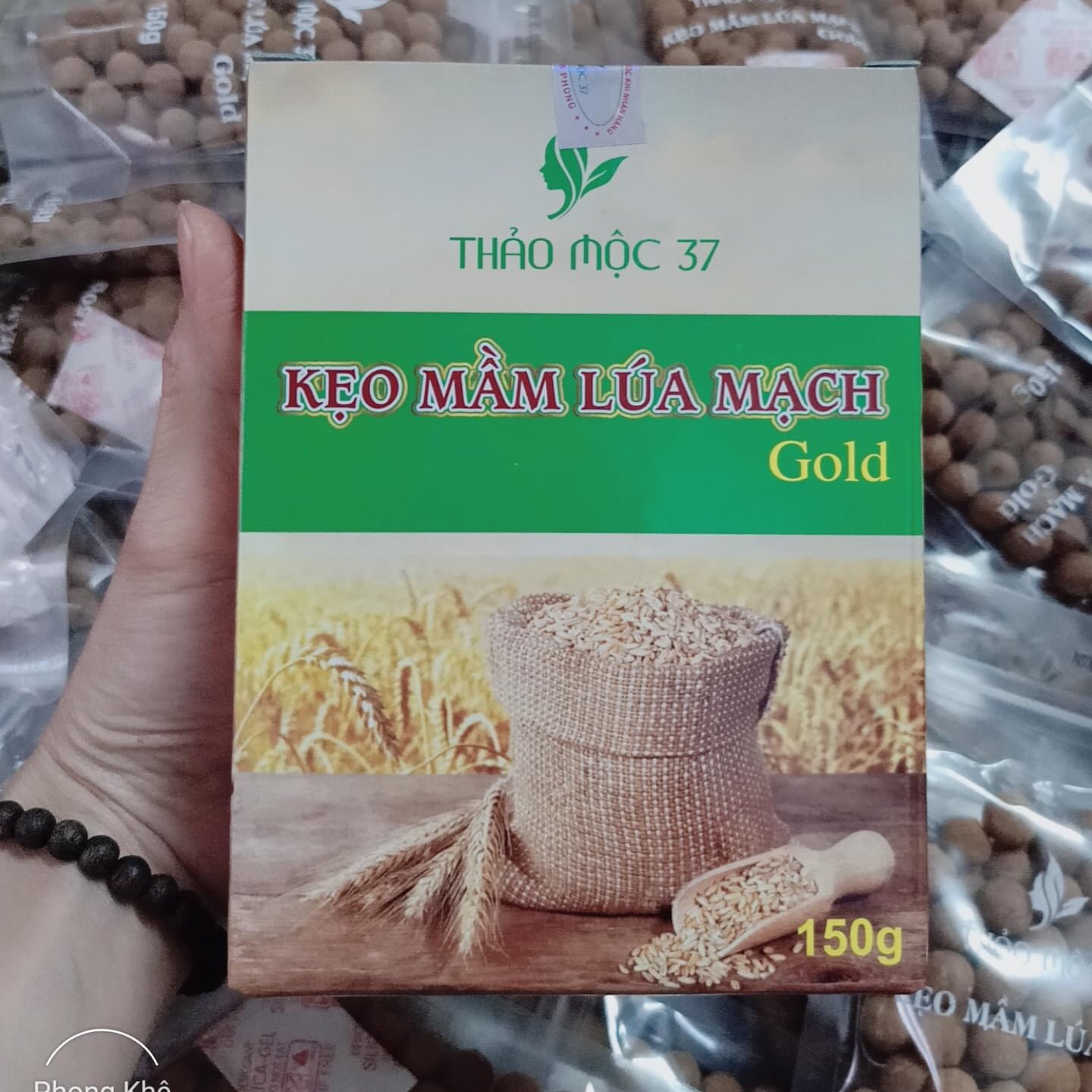 Combo 10 hộp kẹo mầm lúa mạch