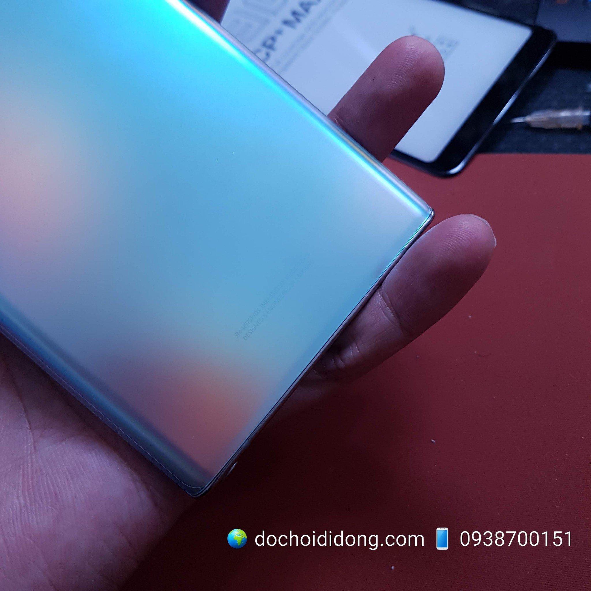 [HCM]Miếng dán lưng nhám trong Samsung Note 10 Plus Matte Flexible