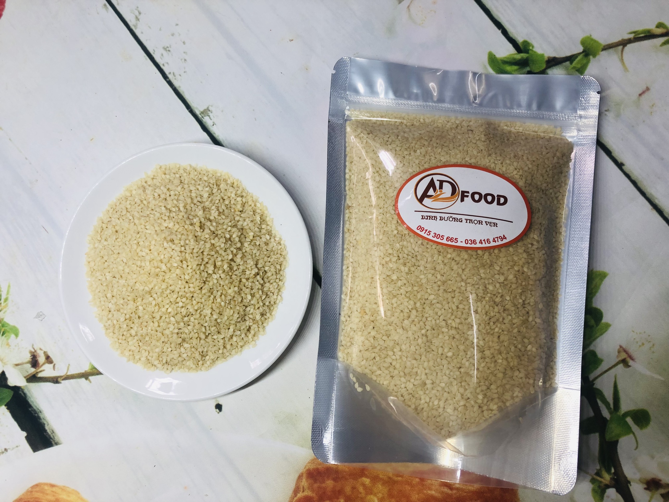 100g mè trắng