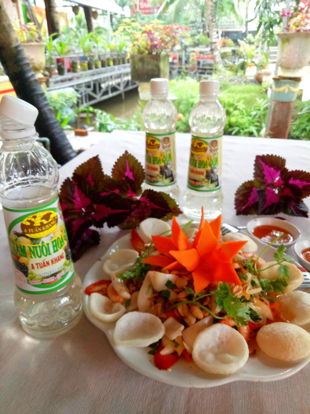 Giấm Nuôi Hoa Quả Lên Men Tự Nhiên 500ml – Gia Vị Trộn Salad Tươi Mát và Lành Mạnh | A TUẤN KHANG