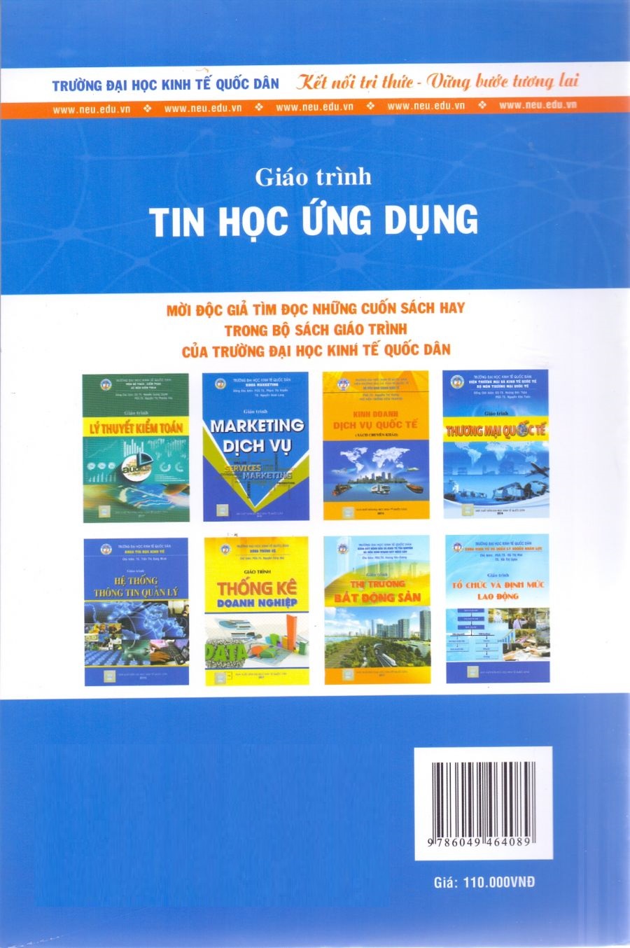 Giáo Trình Tin Học Ứng Dụng (PGS.TS. Trần Thị Song Minh)