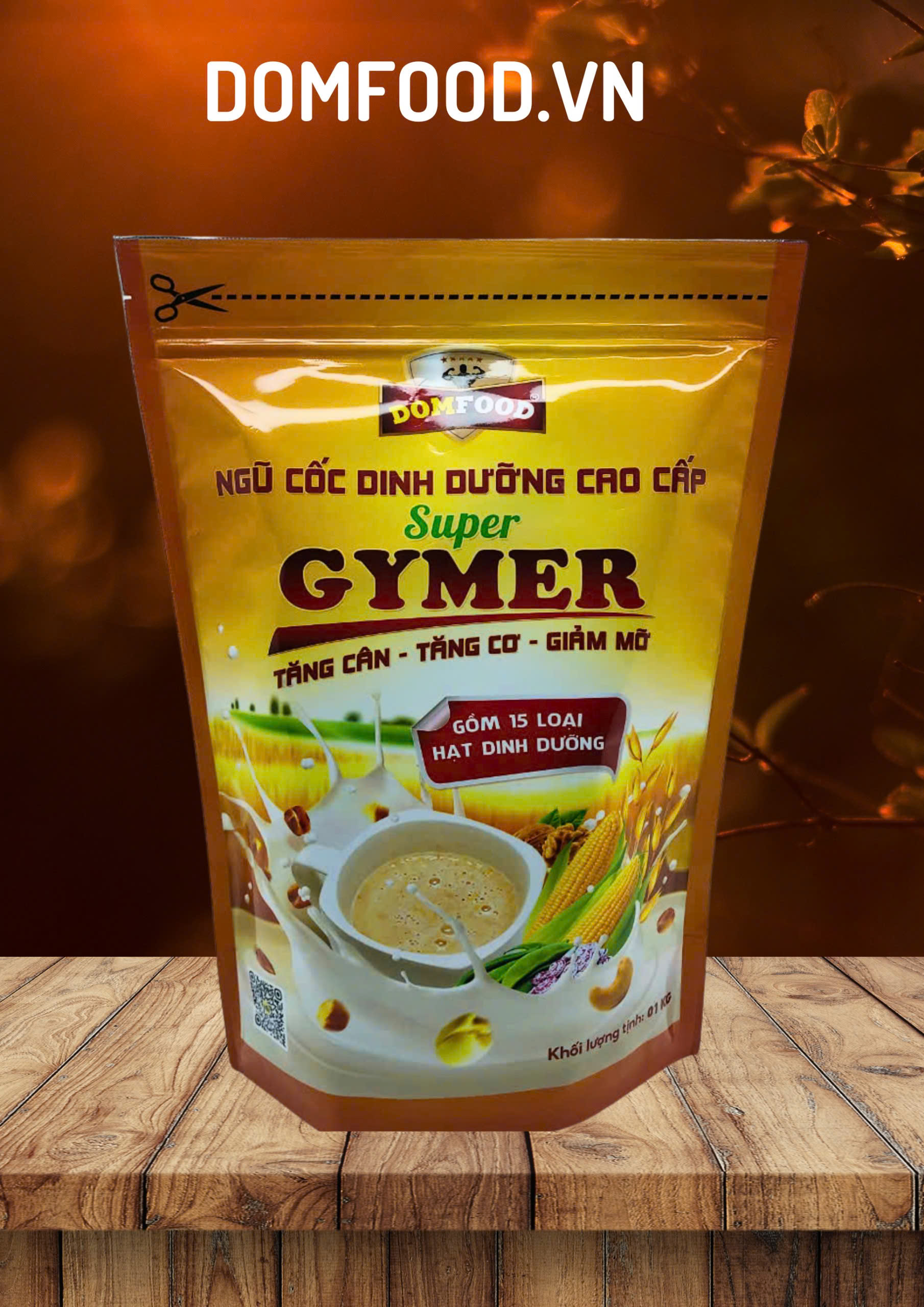 Combo 2kg ngũ cốc tập Gym ( mỗi túi 1 kg)