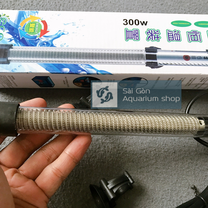 Cây Sưởi, Máy Sưởi Nhiệt 300W RS 508-E Cho Hồ Cá Cảnh, Sản Phẩm Cần Thiết Trong Việc Chăm Sóc cá Luôn Khỏe
