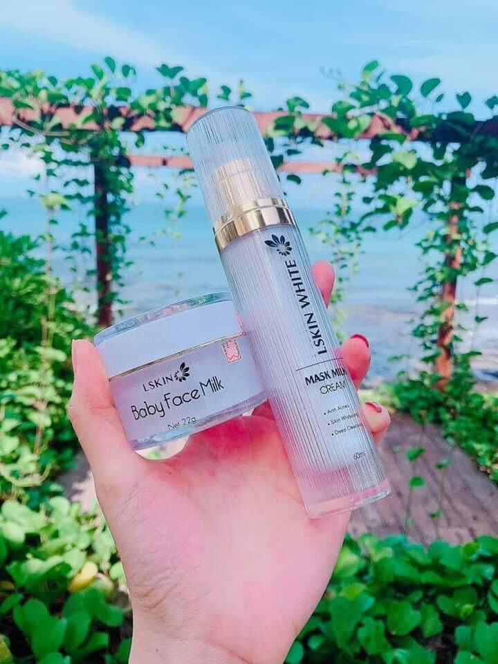 Combo Dưỡng da Mặt Ủ kén tằm + Kem face cấy trắng