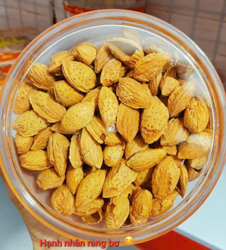 Hạnh nhân rang bơ loại 1 Đặc sản 5S