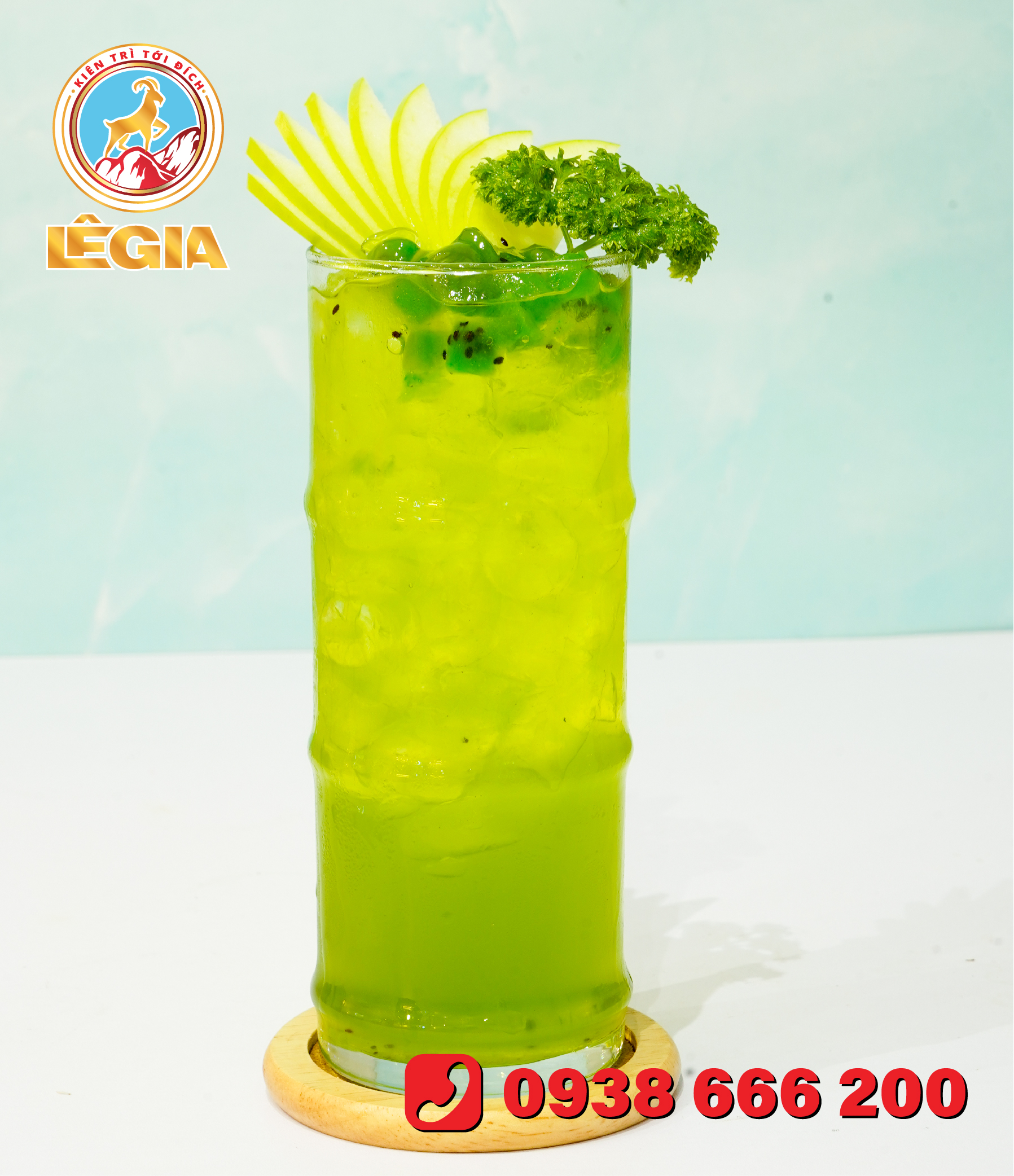 SIRO VINA TRÀ XANH 750ML ( VINA GREEN TEA SYRUP )
