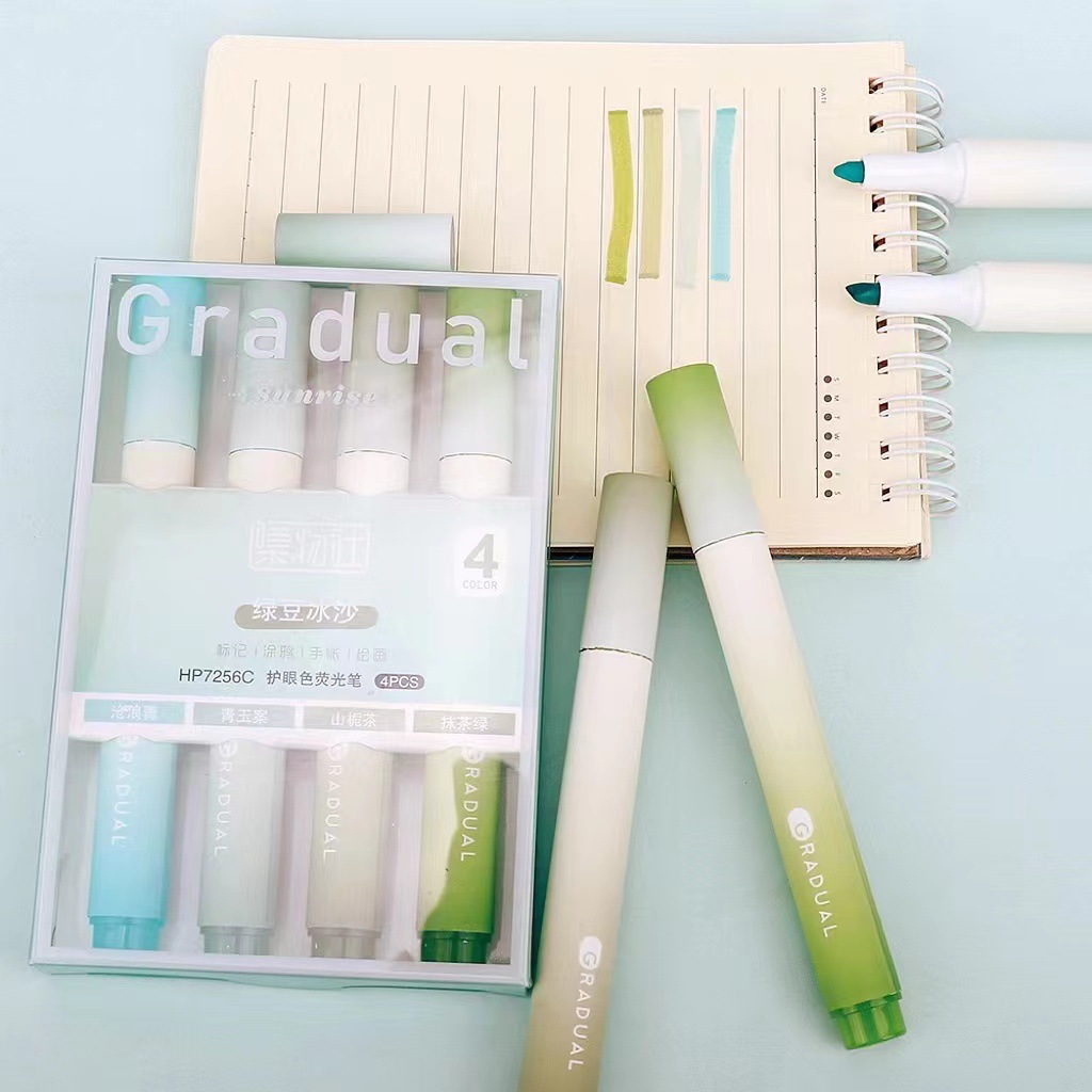Bút dạ quang 7256ABC Highlighter Set 4 cây