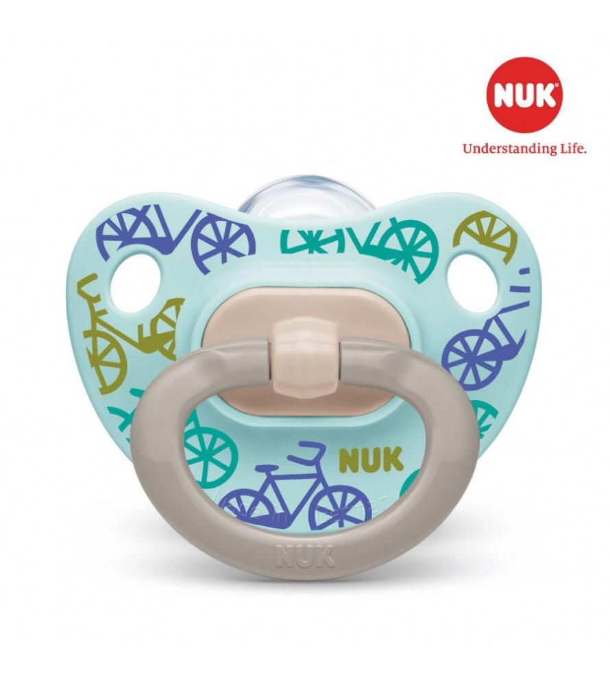 [HCM]BỘ 2 TY GIẢ NUK SILICON CLASSIC 0-6M6-18M