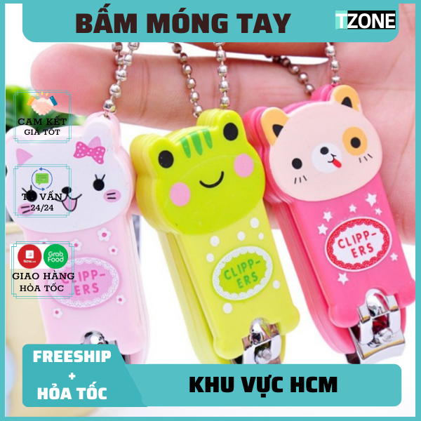 FREESHIP Dụng cụ cắt móng tay hình thú, bấm móng tay cao cấp