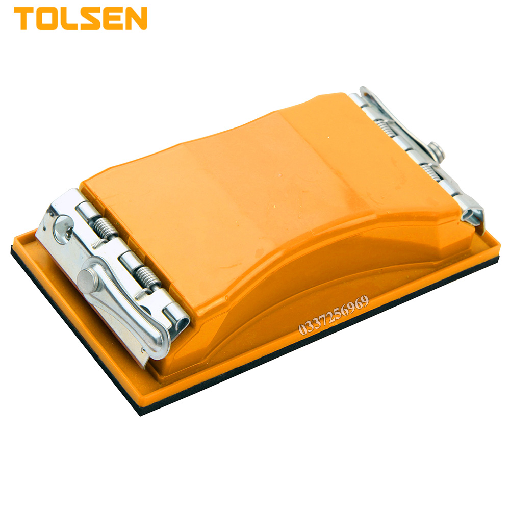 Bàn Chà Giấy Nhám ( 210*105mm ) Tolsen 32101 dùng để chà và làm phẳng lớp bột trang trí được trét lên tường  -Hàng xuất khẩu Châu Âu 