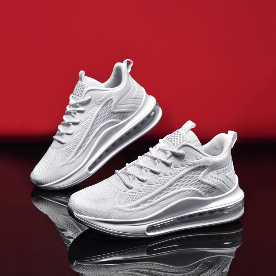 Giày Sneaker Cổ lửng Màu Trắng 11