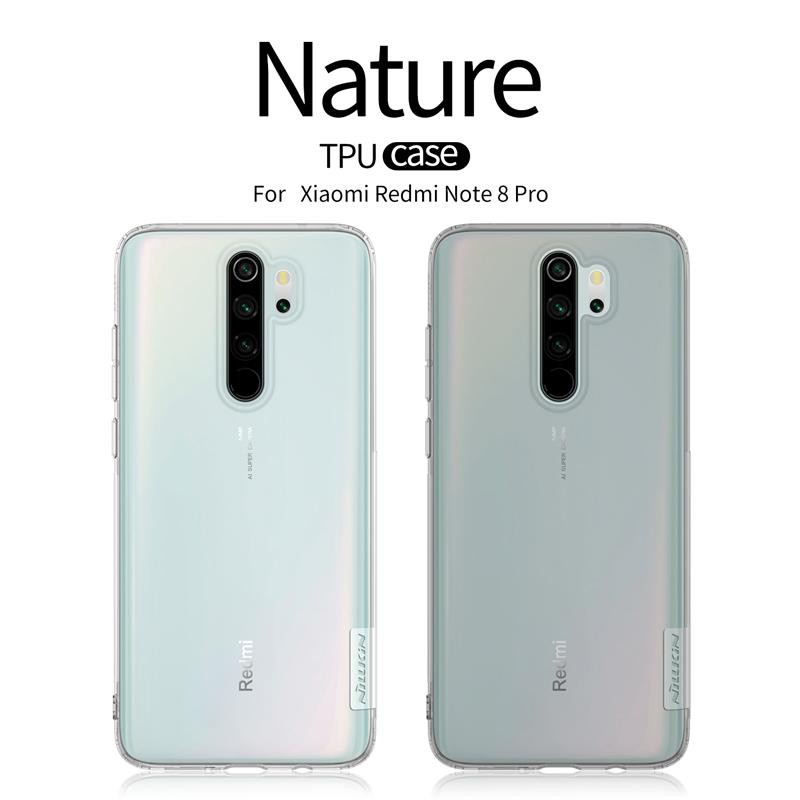Ốp lưng dẻo trong Xiaomi redmi Note 8 Pro (Loại đẹp A+)
