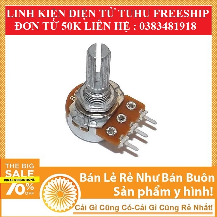 Triết Áp Đơn (từ 1k đến 100k) chiết áp biến trở