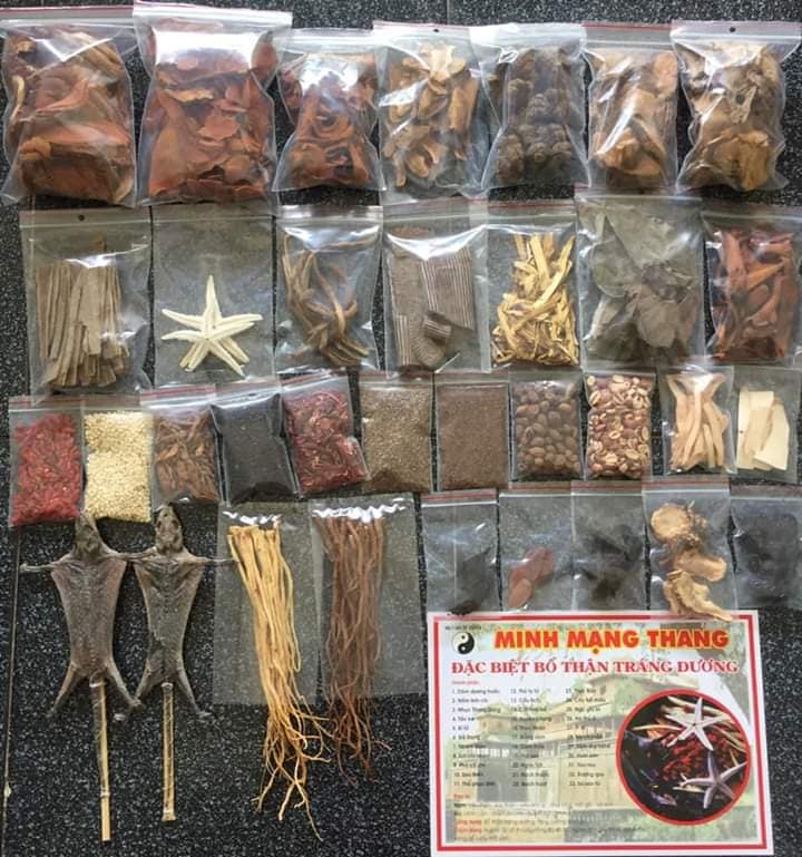 MINH MẠNG THANG ĐỒ NGÂM RƯỢU