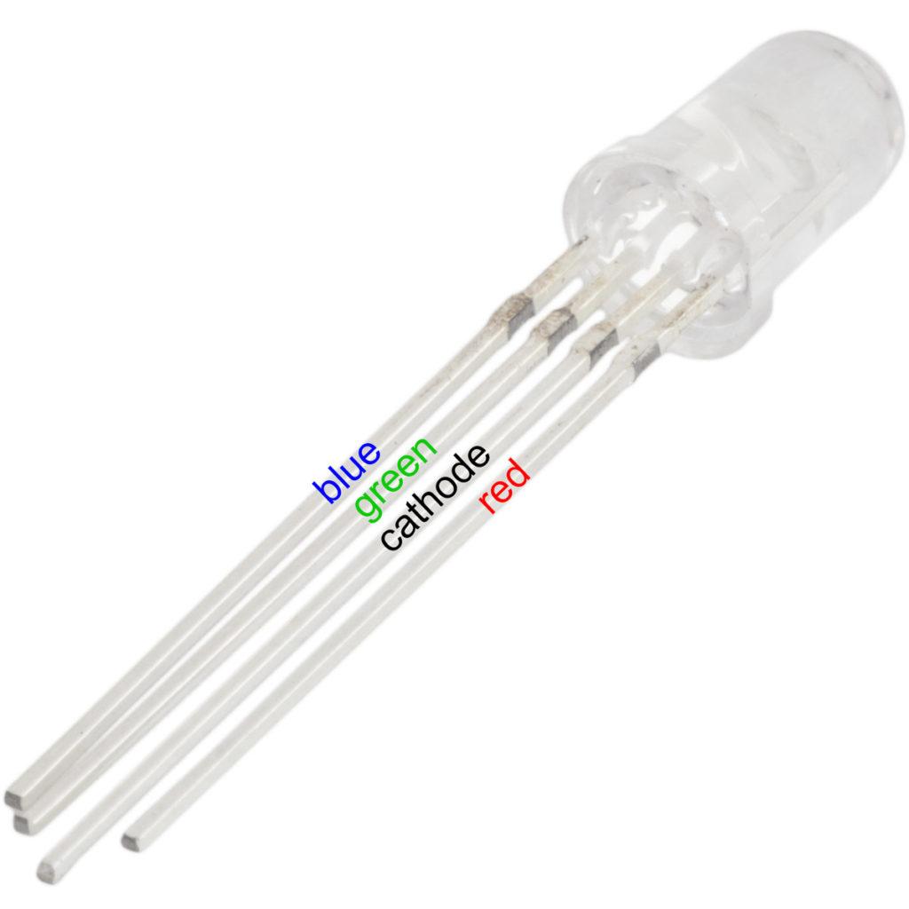 Combo 10 Led trong RGB 5mm- Linhkiendientusv.vn