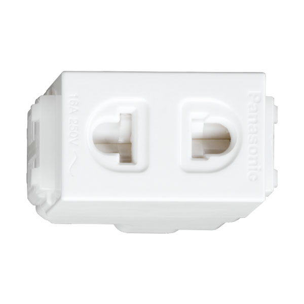 Ổ cắm đơn có màn che Panasonic dòng Wide Series
