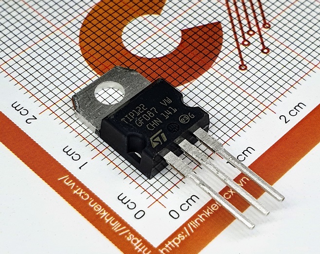 Tip122 transistor npn 100v 5a to220-3