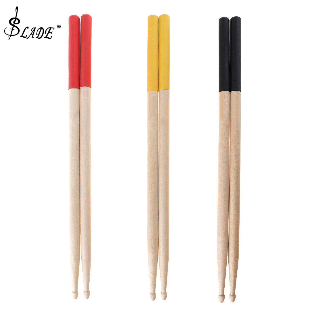 SLADE 2pcs 5A Maple Drumsticks Professional Wood Drum Sticks