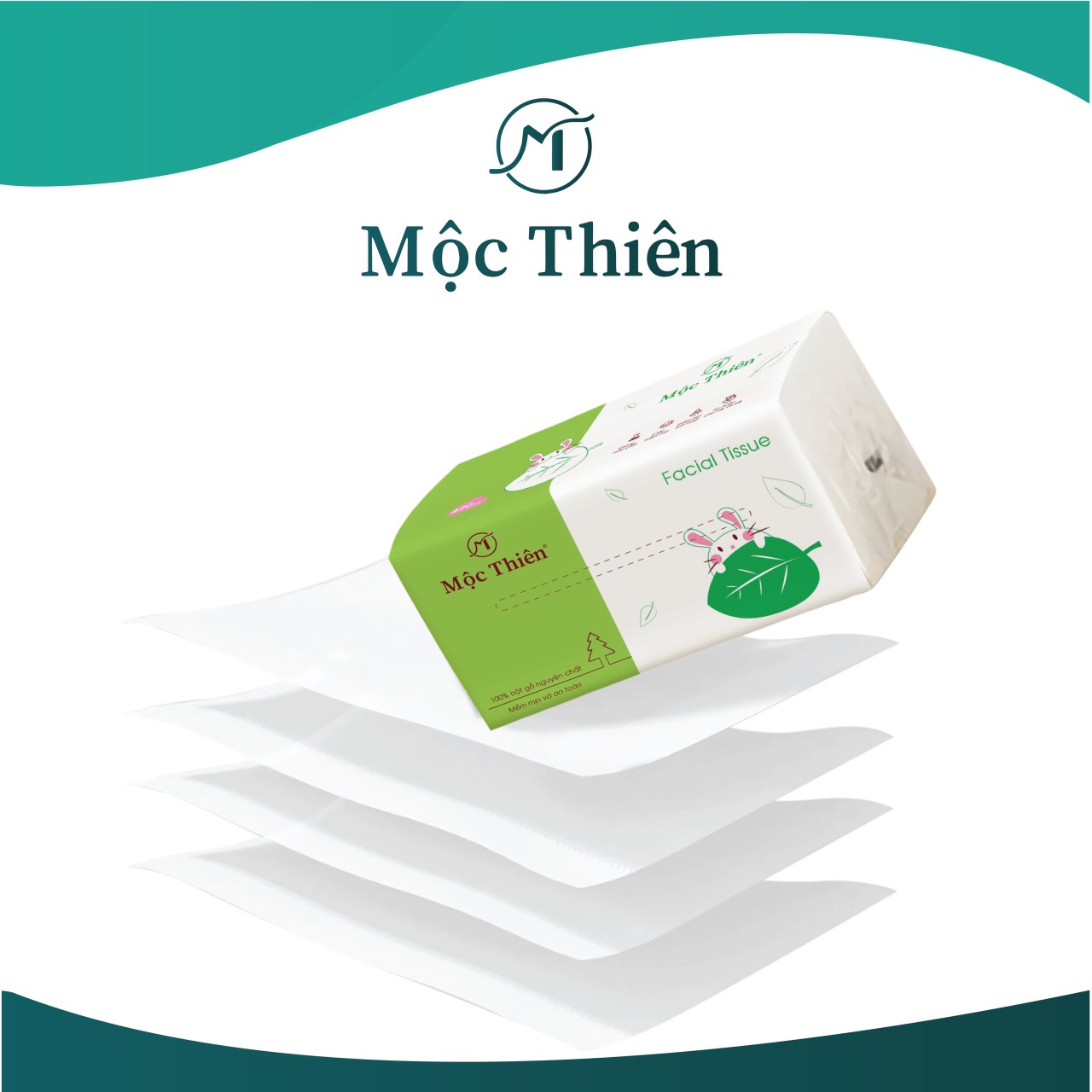 khăn giấy ăn giấy rút đa năng Mộc Thiên thùng khăn giấy 16 Gói lớn cao cấp