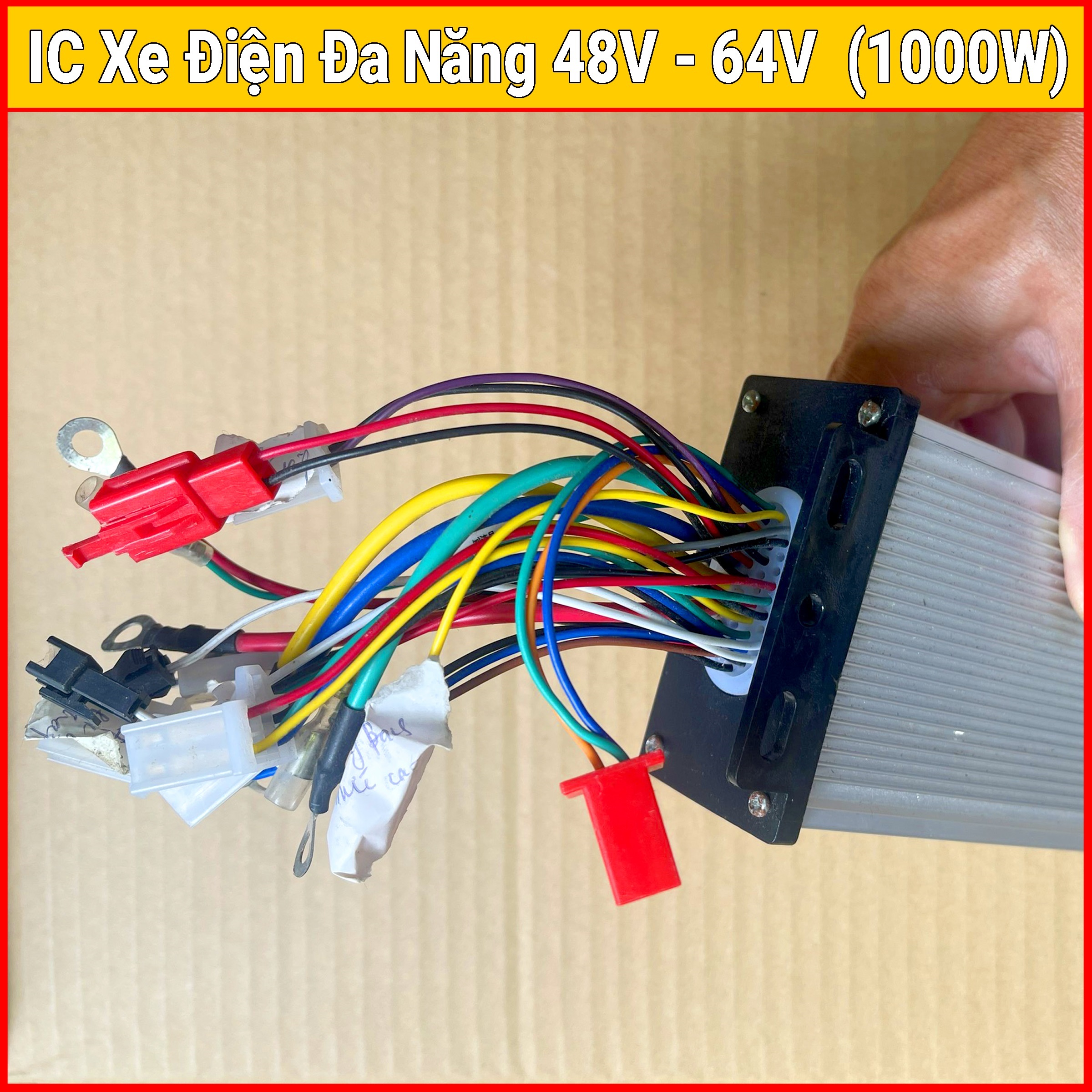 IC điều tốc xe điện 1000W (Dùng cho các dòng xe điện chạy tải 36v - 48v - 60v) BH 12 tháng