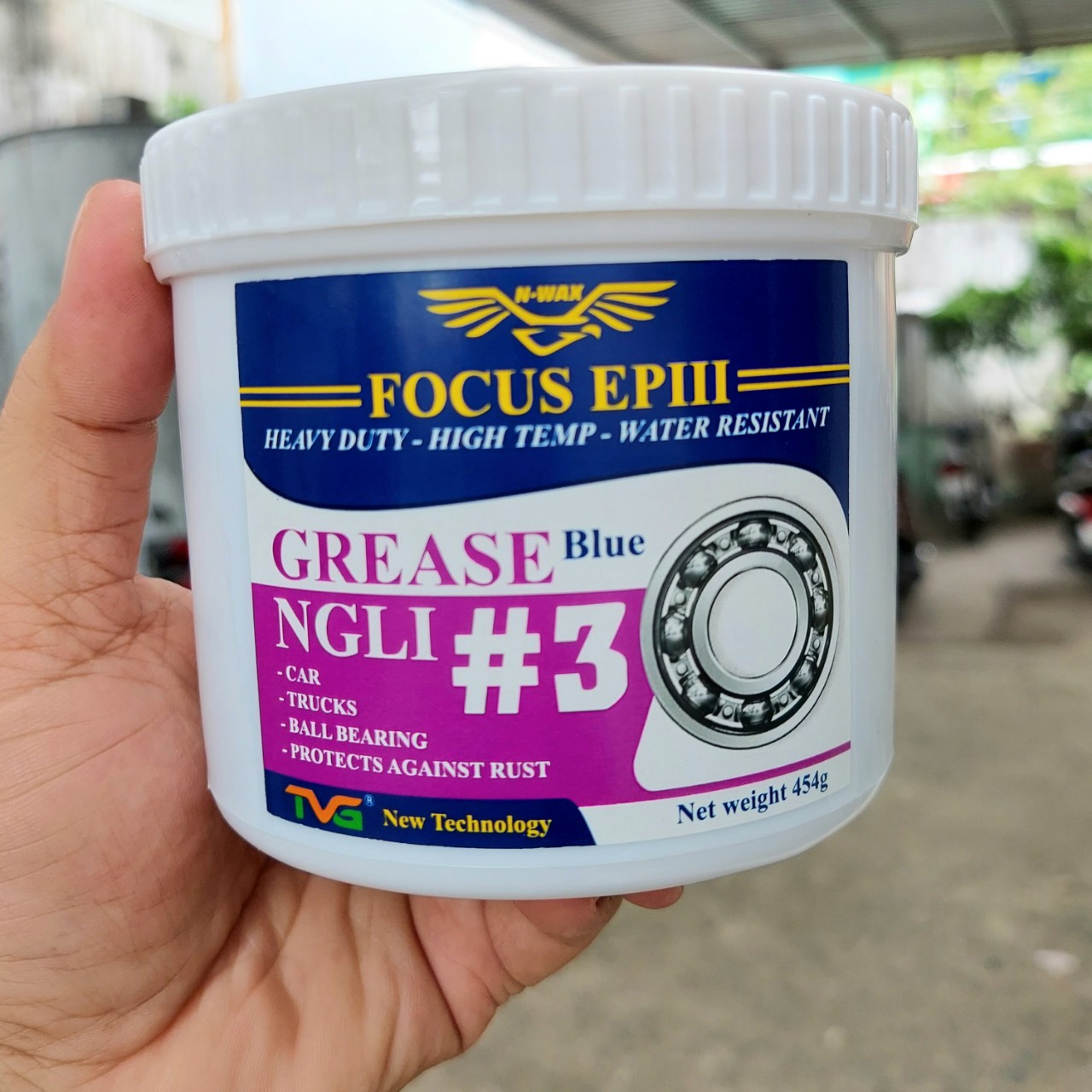 Focus epiii grease blue ngli#3 454 gam