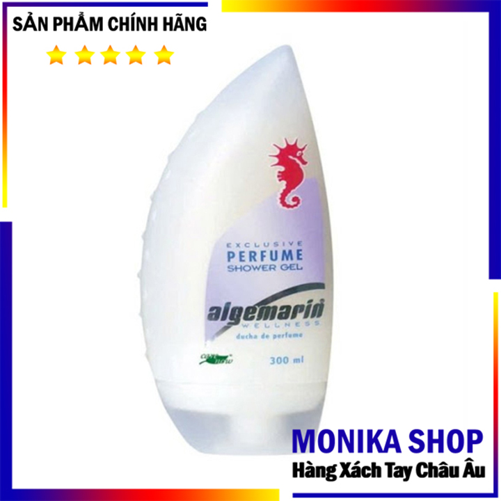 Sữa tắm cá ngựa Algemarin vuông hàng Đức