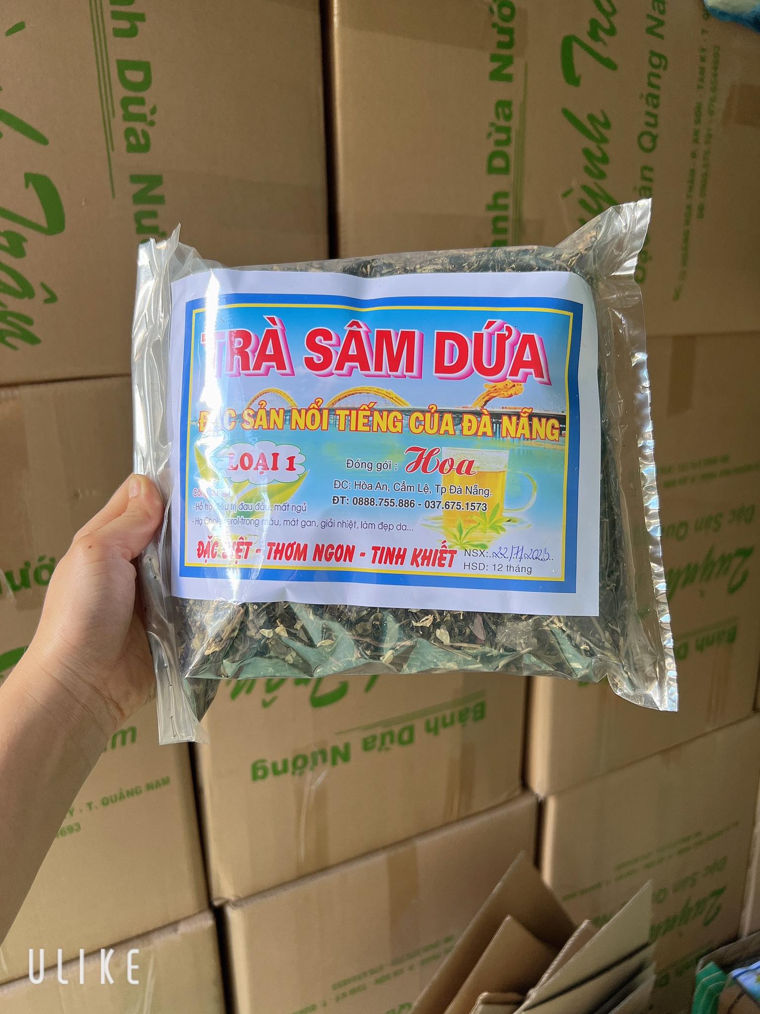 TRÀ SÂM DỨA ĐÀ NẴNG LOẠI 1 THƯỢNG HẠNG ( 500G ) - date mới