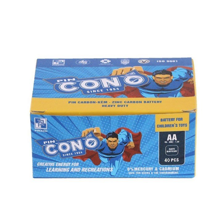 Pin AA 1.5v loại lớn - Pin tiểu con ó