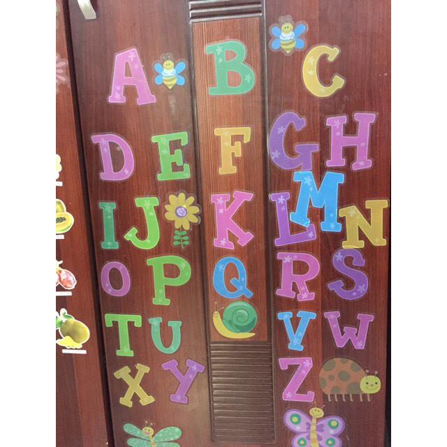 Decal dán tường chữ cái ( 15m2)