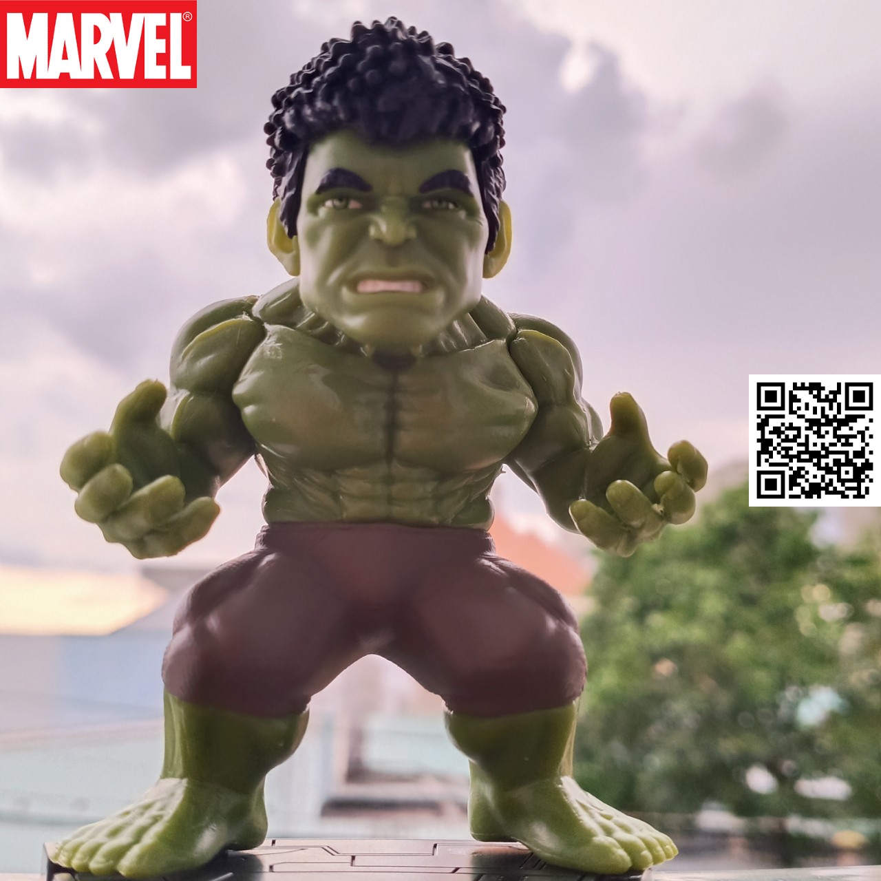 Mô hình Mỹ Hulk Người khủng lồ xanh Marvel Avengers Endgame figure Chibi Archives 1691 1