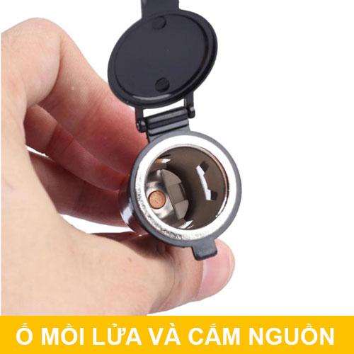 [HCM]Ổ mồi lửa và cắm nguồn điện ôtô xe máy 12V 24V
