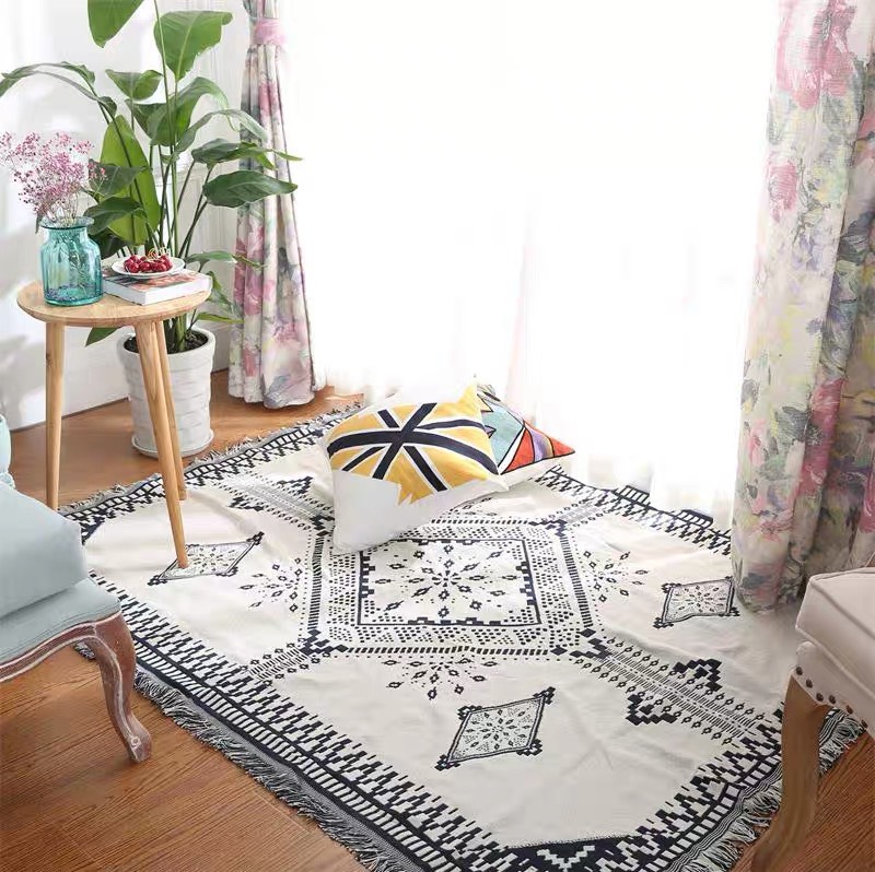 Thảm sofa vintage sử dụng 2 mặt 1m8x2m3