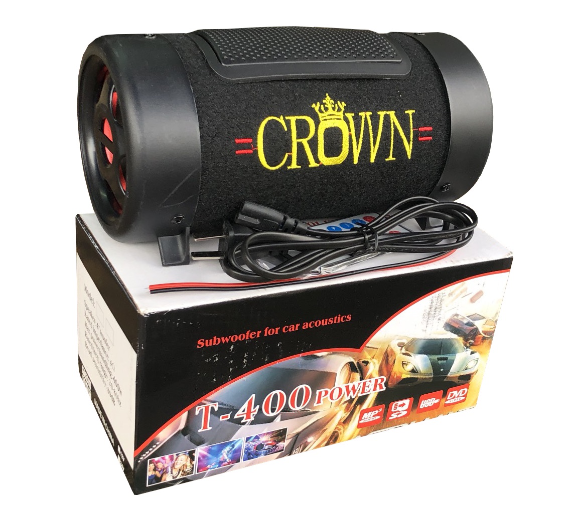 Loa đọc thẻ USB có chức năng Bluetooth Crown T-400