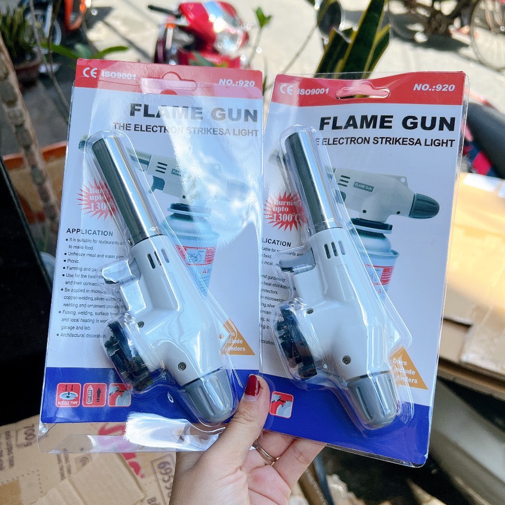 Dụng cụ khò lửa, khò gas,khò thức ăn, dùng để mồi than,,,,,sử dụng cho bình gas mini