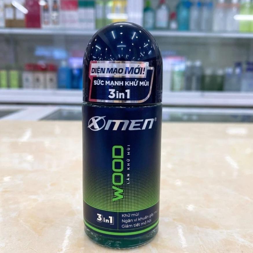 Lăn Khử Mùi Xmen wood 50Ml