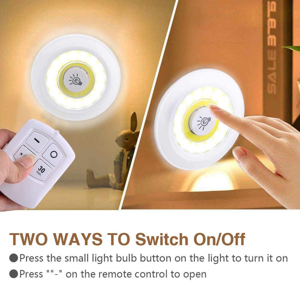 [HCM]Bộ 3 đèn LED dán tường điều khiển từ xa