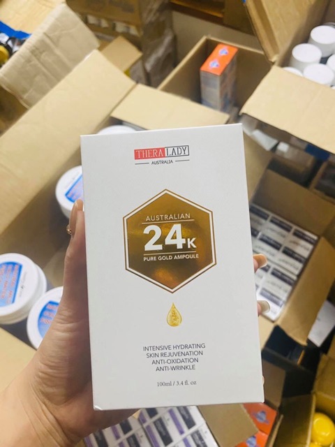 Tinh chất vàng 24k úc hộp 100ml