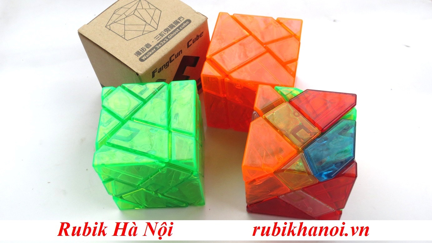 Rubik 3x3 Ghost Lim Transparent Very Hard