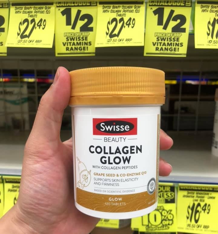 Swisse Beauty Collagen Glow - 120 viên