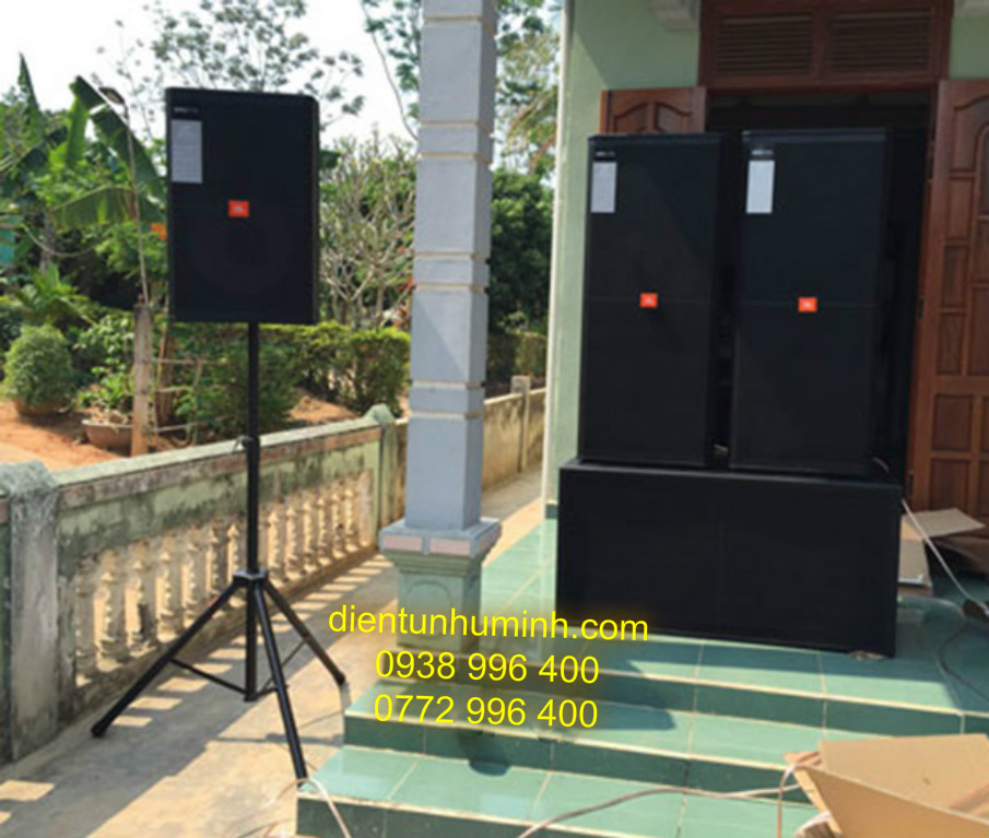 2 Cái chân loa sân khấu Đen