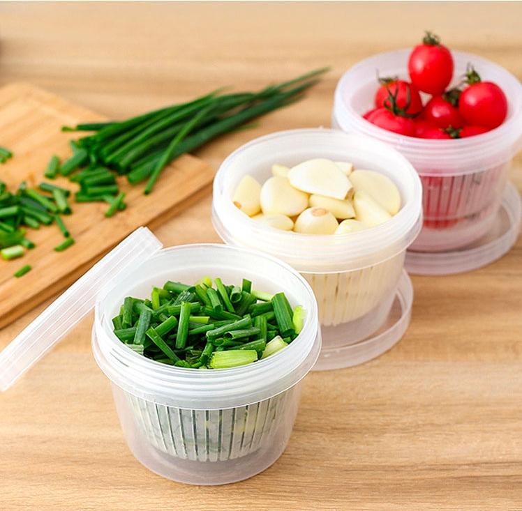 Rổ mini đựng hành tỏi có nắp