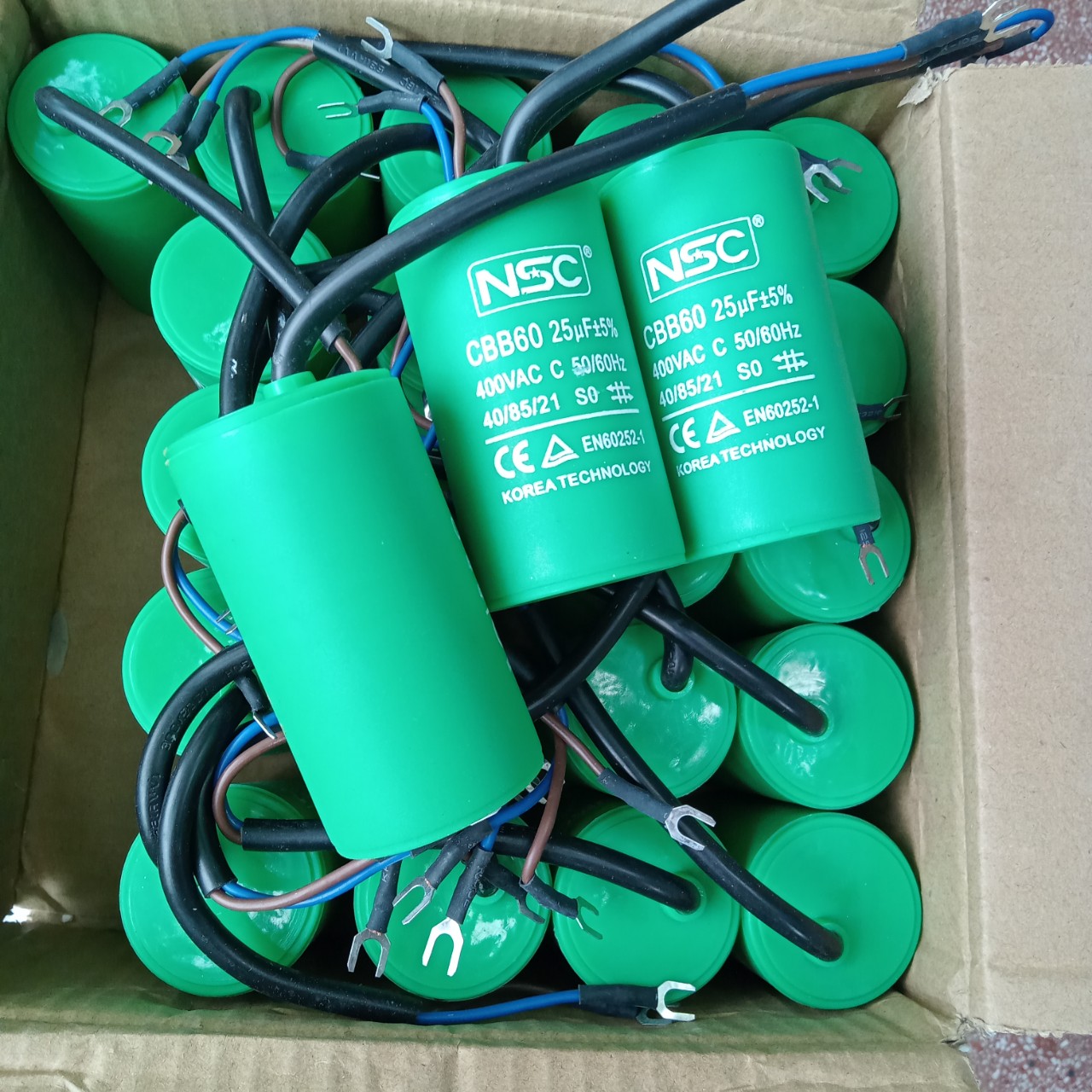 Tụ điện NSC - CBB60 (Hàn Quốc)