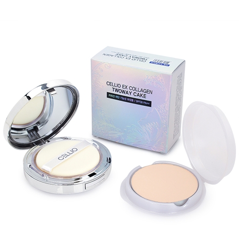 PHẤN CELLIO EX COLLAGEN TWOWAY CAKE 21